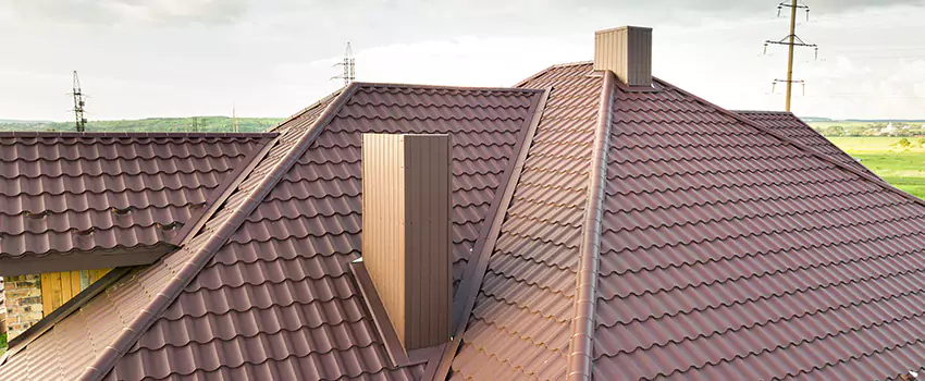 Residential Chimney Flashing Restoration in Darien, IL
