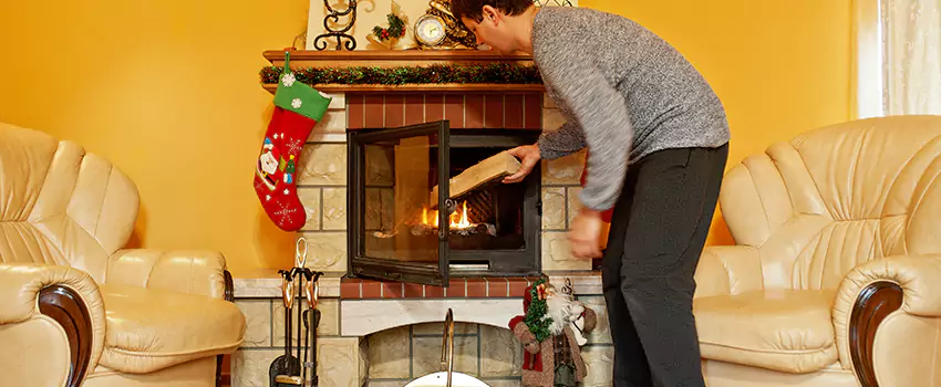 Gas to Wood-Burning Fireplace Conversion Services in Darien, Illinois