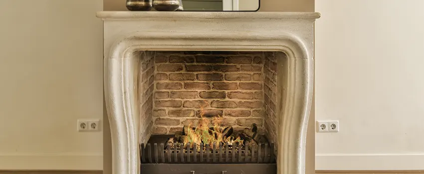 Vintage-style Fireplace Redesign in Darien, Illinois