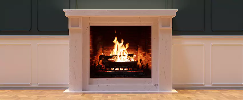 Open Flame Wood-Burning Fireplace Installation Services in Darien, Illinois
