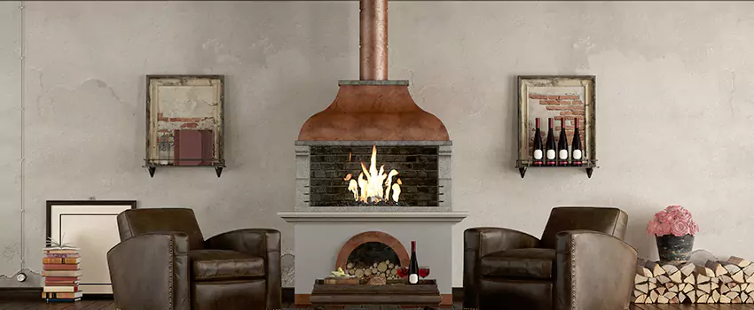 Thelin Hearth Products Providence Pellet Insert Fireplace Installation in Darien, IL