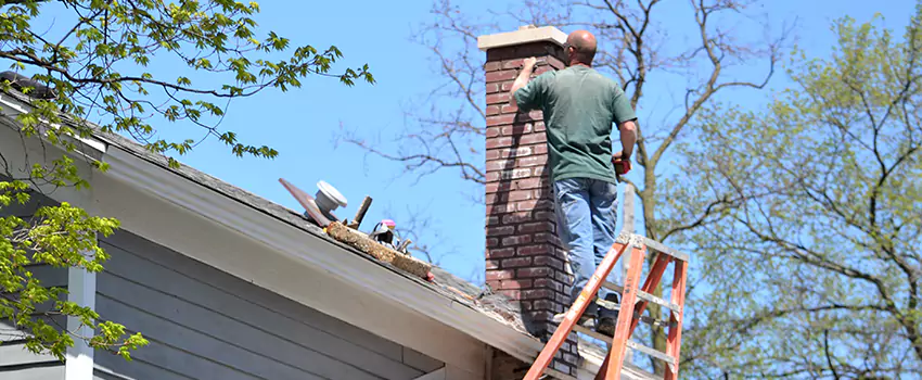 Vinyl and PVC Chimney Flashing Installation in Darien, IL