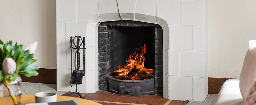 Classic Open Fireplace Design Services in Darien, Illinois